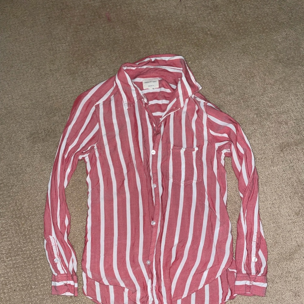 American eagle dressy shirt. Size x small. Oversized fit